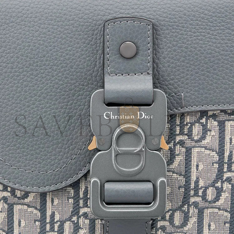 D*or oblique grained nuff leather backpack 1adba200yks_h12e (40*26.5*15cm)